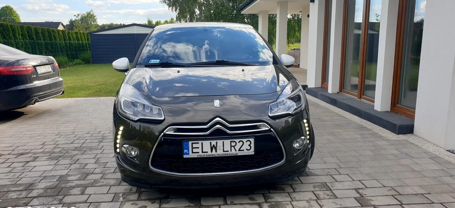 Citroen DS3 cena 27900 przebieg: 199800, rok produkcji 2014 z Koluszki małe 154